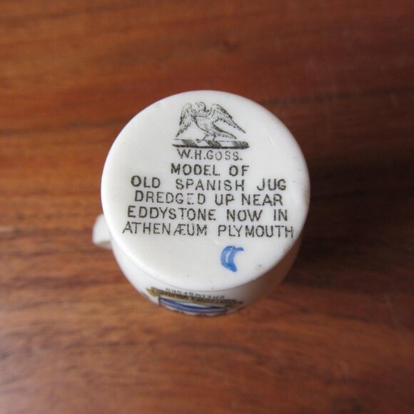 W.H. Goss crested heraldry china vintage Chelmsford (GC078 Grace) - Picture 7 of 8